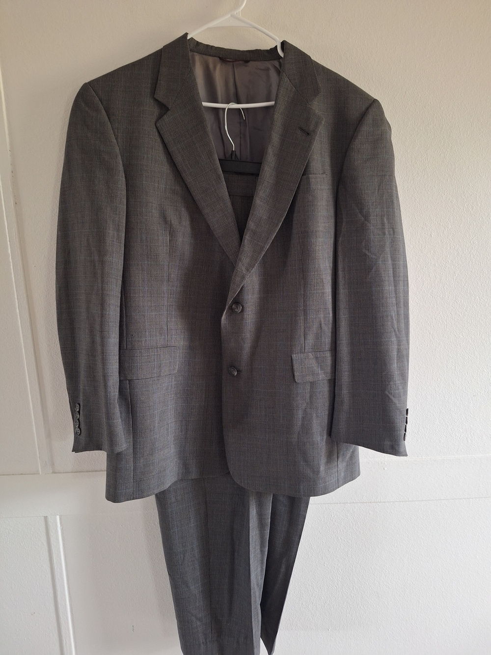 Hart Schaffner Marx Gray Two-Piece Suit